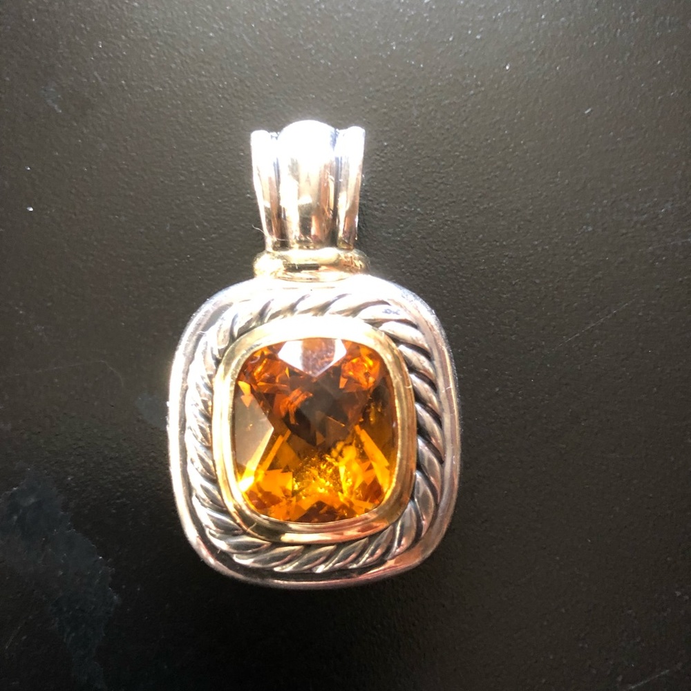 David Yurman Citrine Pendant